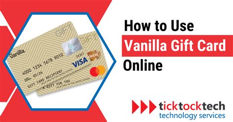 Easiest Ways How To Use Vanilla Gift Cards Online Computer Repair