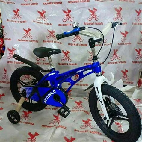 Jual Sepeda Anak 12 Bmx United Nexi Bold Alloy V Racing Doble Cakram Di