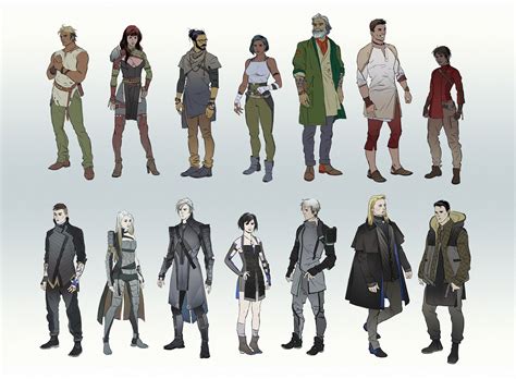 Character Line Up Part 2 By Hubbletea On Deviantart Character Design