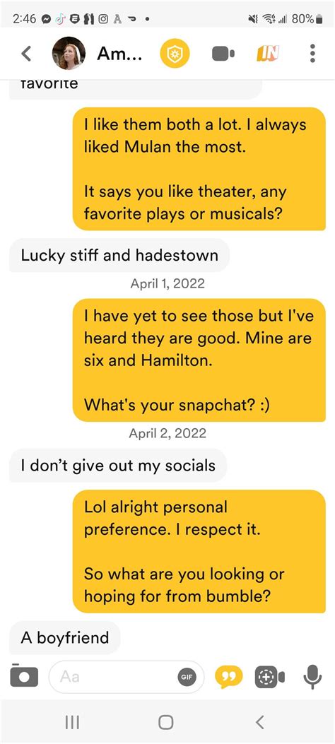 So What Am I Supposed To Do Here Bumble