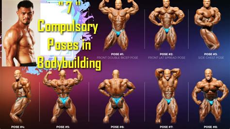 men bodybuilding stage poses compulsory and optional youtube