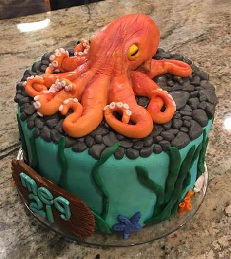 Top Octopus Cake Super Hot In Eteachers