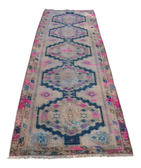 Antique Persian Runner Rug - 3′2″ × 9′11″ on Chairish.com | Persian rug runners, Rugs, Rug runner