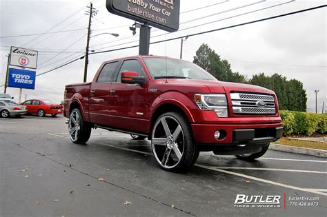 Ford F150 With 28in Dub Baller Wheels Exclusively From Butler Tires And