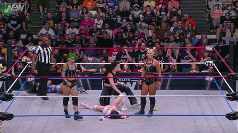 Aew Dynamite Reactions Toni Storm And Ruby Soho Defeats Skye Blue And Riho