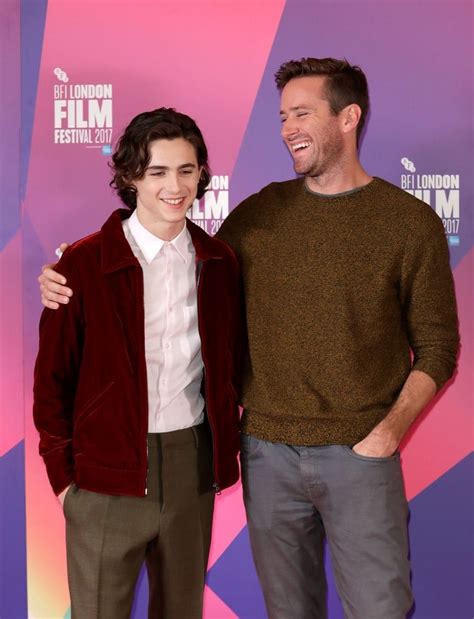 armie hammer and timothee chalamet pictures london film festival timothee chalamet celebrities