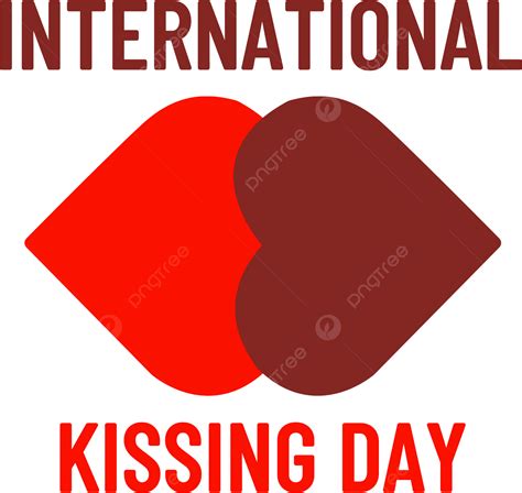 Dia Internacional Del Beso Con Labios Png Pareja Romance Amor Png Y Psd Para Descargar