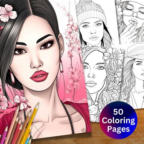 cute long hair realistic girl coloring pages coloring library