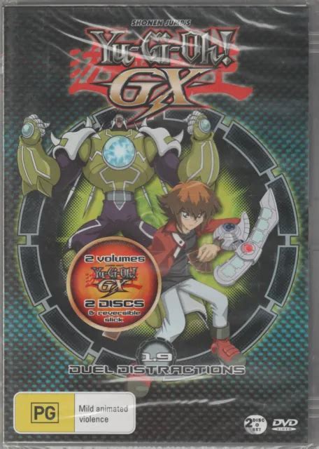 Yu Gi Oh Gx Duel Distractions 19 Dvd 2004 2 Disc Set Region 4