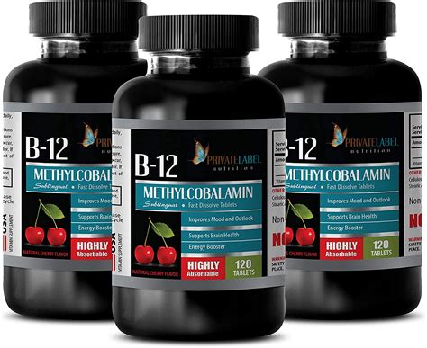 Brain Booster Supplements For Adults B 12 Sublingual