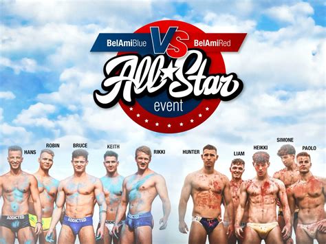 Queer Me Now On Twitter Belami Blue Vs Belami Red All Star Cam Event
