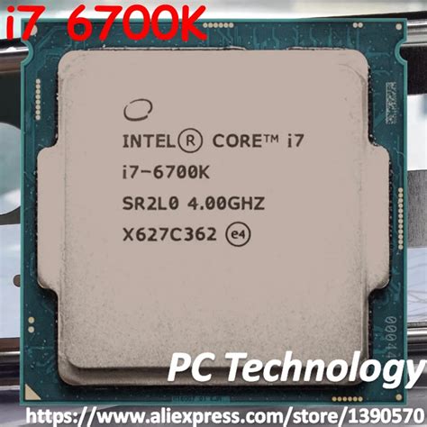 Original Intel Core I7 6700k Sr2br Sr2l0 Cpu 4 00ghz 8m 91w 14nm