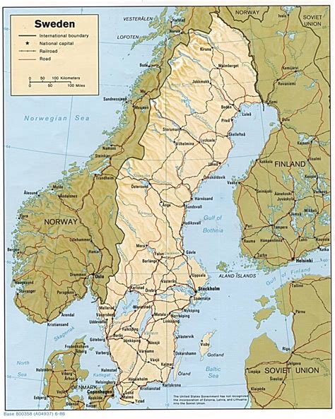 Tenemos mapas para descargar e imprimir, también mapas para niños. Suecia, mapa físico. | Suecia, Mapa fisico, Mapas