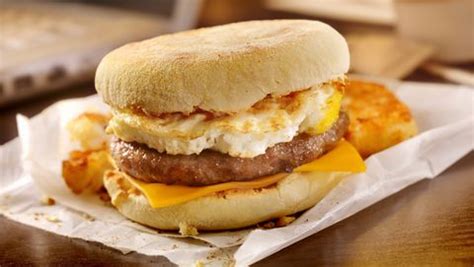 The filling is usually not a ton of food though, so you might want to get two. 7 Healthy Fast-Food Breakfasts From McDonald's, Dunkin ...