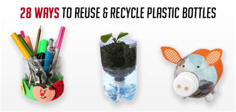 28 Ways To Reuse And Recycle Plastic Bottles