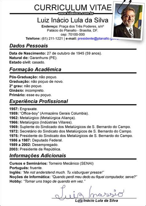 Modelo De Curriculum Vitae Em Portugues Simples Modelo De Curriculum
