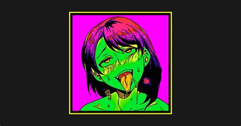 Ahegao Gothic PopArt Ahegao T Shirt TeePublic