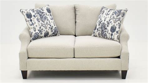 Cosmo Loveseat Off White Home Furniture