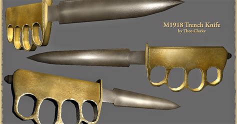 Stuffbytheoclarke My Trench Knife Is Finished Game Design Work