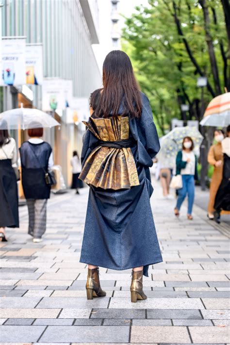 20 Year Old Japanese Art Student Arai On The Street In Tokyos