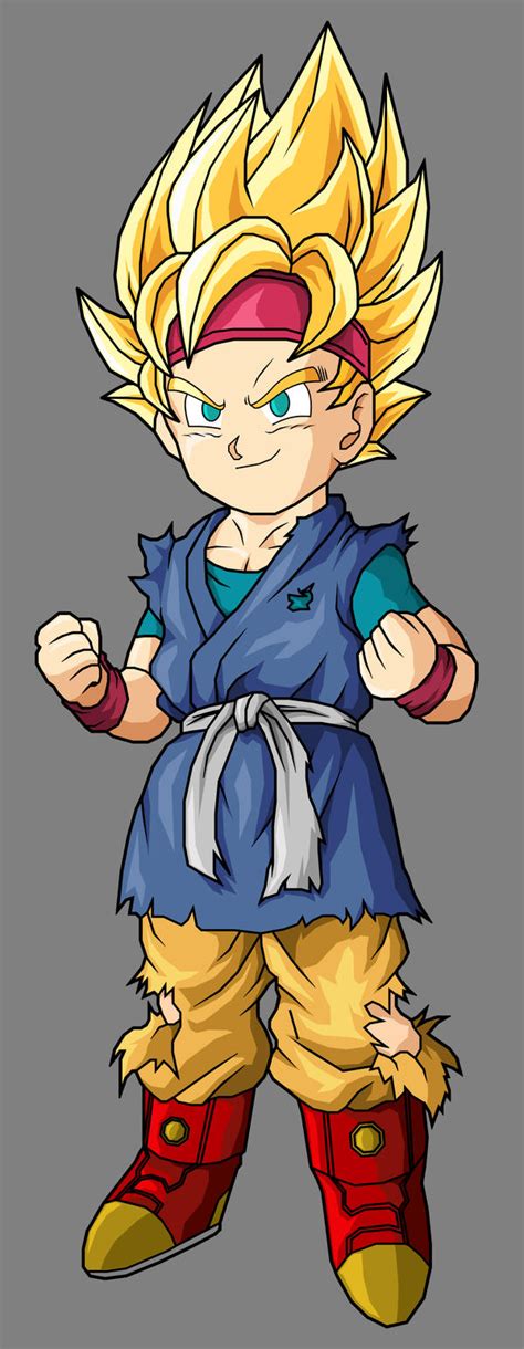 Goku Jr Ssj2 By Maurogoku On Deviantart