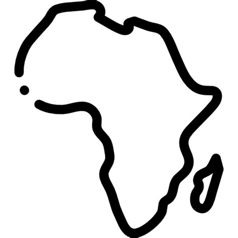 Africa Outline Png Transparent Png Download