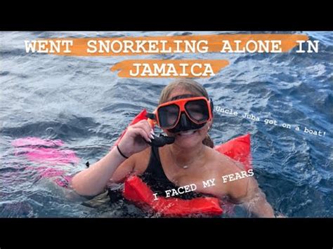 Went Snorkeling Alone In Jamaica Youtube