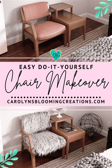 Easy Diy Phone Chair Furniture Makeover — Diy Home Improvements Carolyn
