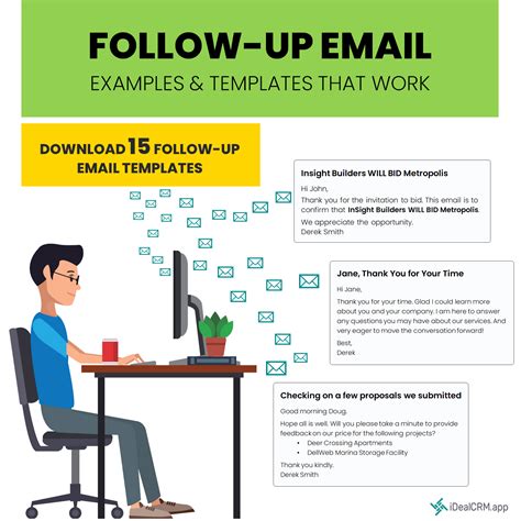 8 Best Sales Follow Up Email Templates And Examples T
