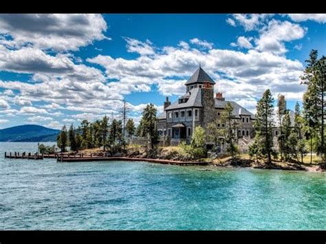 That Crazy House In The Middle Of Flathead Lake Is For Sale For 39 Million
