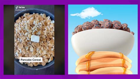Ihop General Mills Release Tiktok Inspired Mini Pancake Cereal