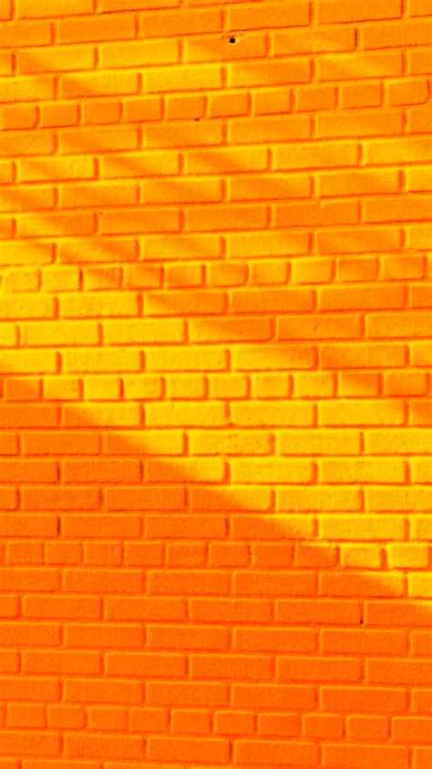 Untitled Orange Brick Wallpaper Brick Wallpaper Iphone Orange Wallpaper