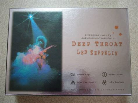 Led Zeppelin Deep Throat Empress Valley9cd1dvd Boxled Zeppelin｜売買されたオークション情報、yahooの商品情報を