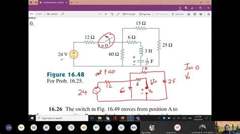 03 tutorial circuit analysis using laplace transform youtube