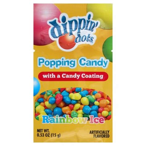 Dippin Dots Popping Candy With Rainbow Ice Coating 53 Oz King Soopers