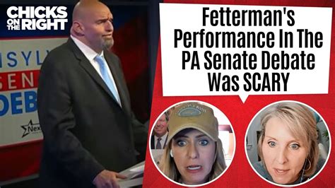 Fetterman Was A Disaster At Pa Debate Plus Highlights From The Circus Of Other State Debates