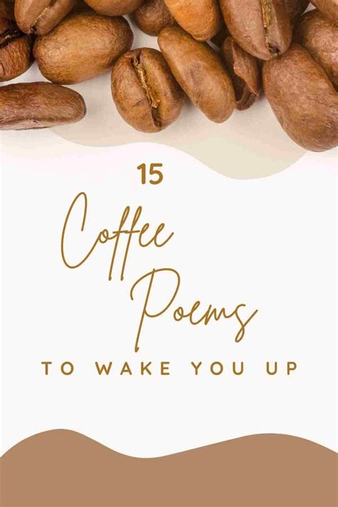 15 Coffee Poems To Wake You Up