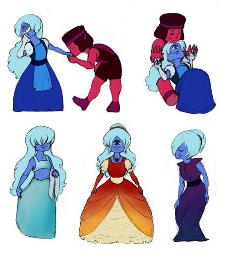 Ruby And Sapphire Sketches By Nymphalisio On Deviantart
