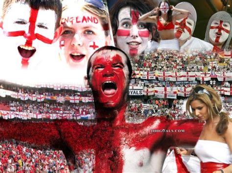 England Football Team Fans Wallpaper Download