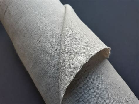 Linen Cotton Blend Canvas Fabric 5oz Artist Supplies