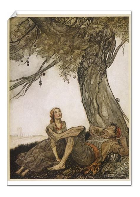 Prints Of Aesop Travellers Tree Arthur Rackham Art Prints