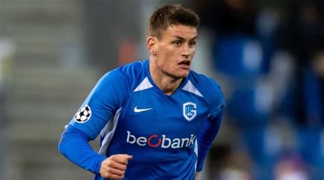 Football player at atalanta b.c now it's official: Southampton eyeing Genk right-back Joakim Maehle