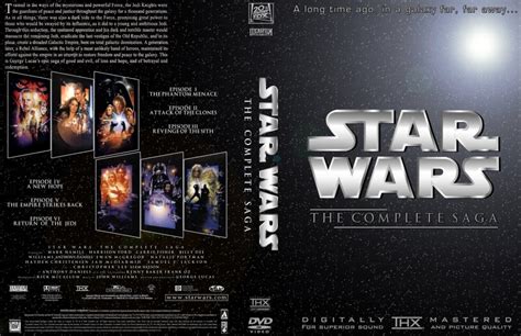 Star War The Complete Saga Movie Dvd Custom Covers 631star Wars