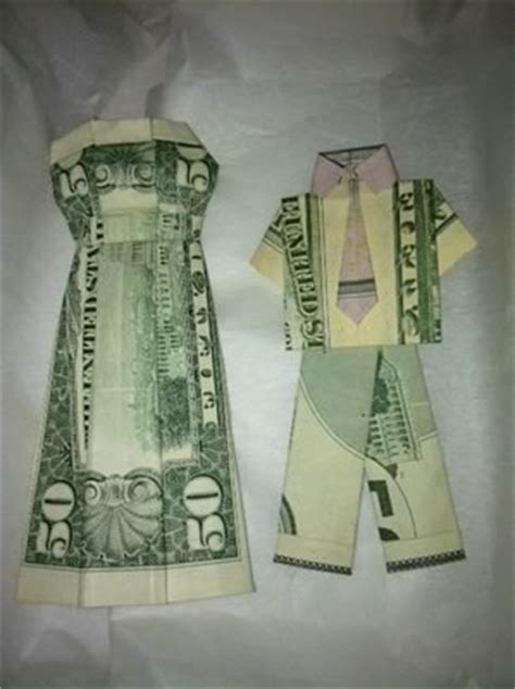 money origami shirt  tie folding instructions
