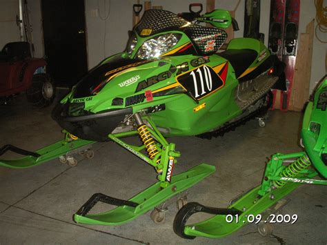 Arctic Cat Sno Pro 440 Set Up For Trail Riding