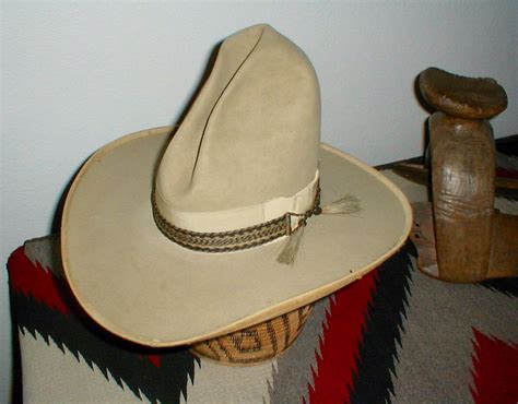 One Of My Antique Stetson Cowboy Hats Circa 1920s30s Stetson