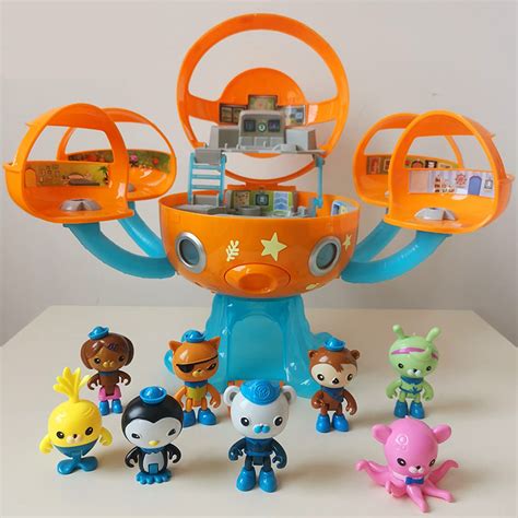 TV Movie Character Toys Octonauts Octopod Castle Playset Barnacles