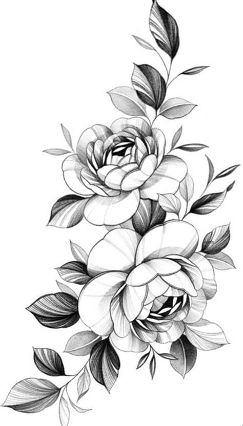 Pin Em пион мандала 7a6 Em 2022 Tatuagem Floral Tatuagem Desenhos