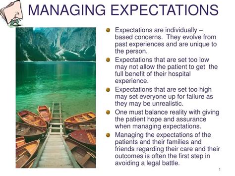 Ppt Managing Expectations Powerpoint Presentation Free Download Id