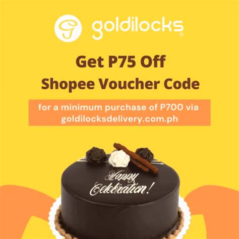 Shopee vouchers codes verified & current offers january, shopee promotions codes for free shipping. Goldilocks 11.11 Get ₱75 Off Shopee Voucher Code Promo ...